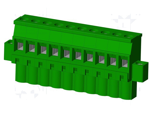 Connector: ontkoppelbare terminal strip; stekker; vrouwelijk Connector: ontkoppelbare terminal strip; stekker; vrouwelijk
